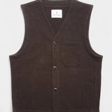 Koi Wool Gilet - Brun