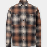 Outpost Flannel Shirt - Maple Brown