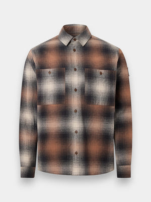 Outpost Flannel Shirt - Maple Brown