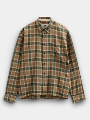 AKotto Flannel Shirt - Hunter Green