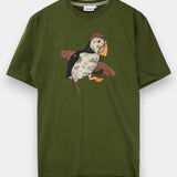 Sea Parrot Surf Tee - Riffle Green