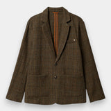 leopardi Skotch Blazer - Brown Check