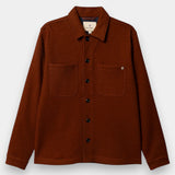 Hew Wool Overshirt - Ginger Bread