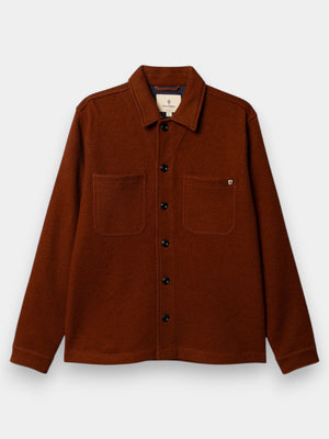Hew Wool Overshirt - Ginger Bread