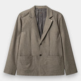 Fukui Wool Blazer - Grey Mel