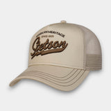 American Heritage Trucker Cap - Beige