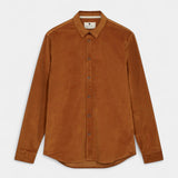 AKLeif Solid Shirt - Golden Brown
