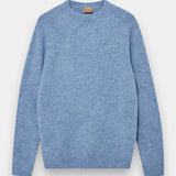 Carlos Crewneck Knit - Light Blue Melange