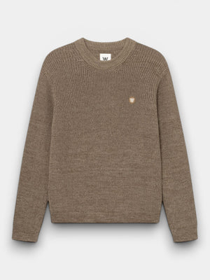 Halum Crewneck -  Desert Palm Melange