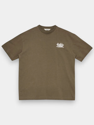 Broke Rose Tee - Tobacco