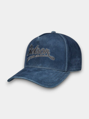 Vintage Denim Trucker Cap - Blå