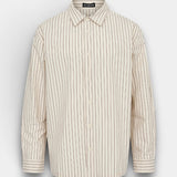 Striped Casual Shirt - Off White
