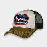 Classic Race Trucker Cap - Olive