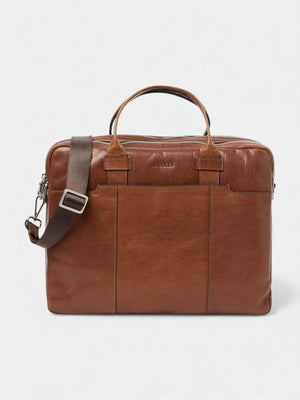 Vadstena Computertaske - Mid brown