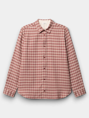Sven LS Shirt - Brick Red
