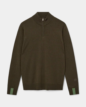 Adam Soft Zip Knit - Grape Leaf