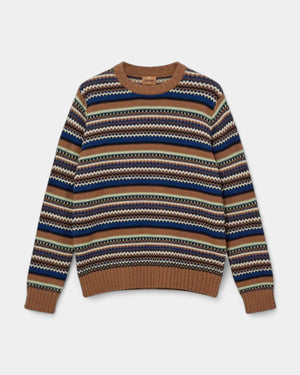 Aldo Jacquard Knit - Toasted Coconut