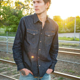 Gunnar Denim Shirt - Dry Streaky