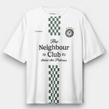 Nigel Boxy Fut Tee - Hvid