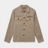 Marcello Porro Uniform Overshirt - Incense