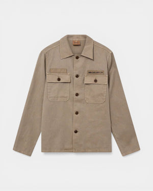 Marcello Porro Uniform Overshirt - Incense