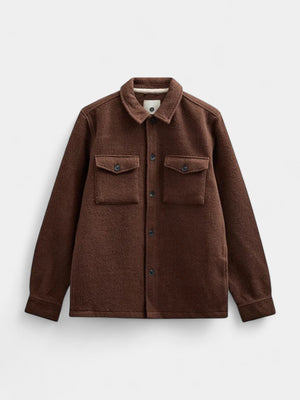 AKleif Wool Overshirt – Carafe