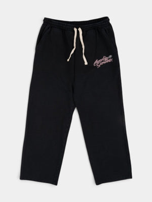 Washed Sweatpants - Black