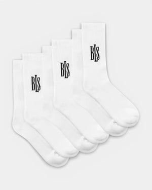 BLS Socks 3pack - Hvid