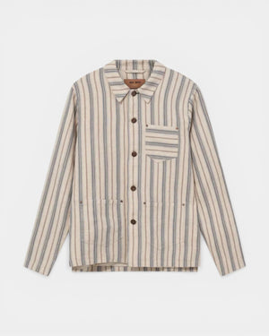 Mapham Stripe Jacket - Ecru