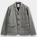 AKJoe Wool Blazer - Caviar Melange