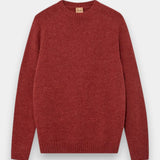 Carlos Crewneck Knit - Burnt Russet