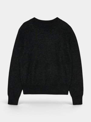 Century Rose Knit - Black