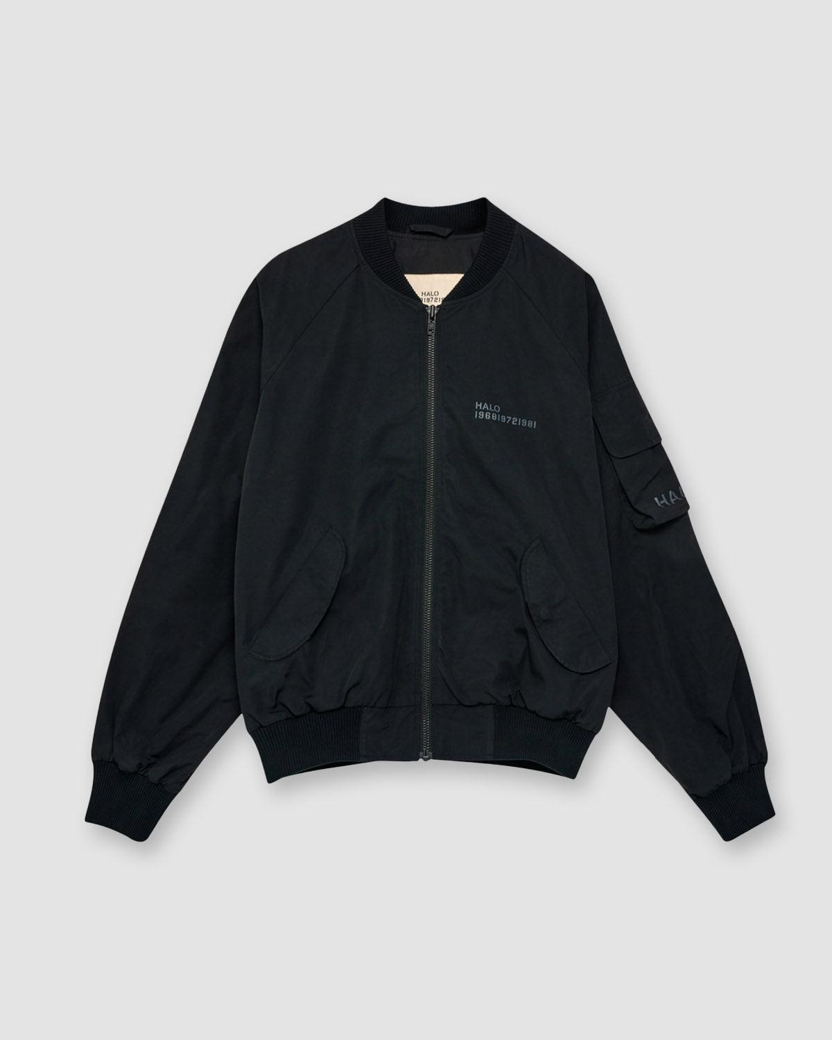 Jeep Bomber Jacket - Black - HALO - Kul og Koks