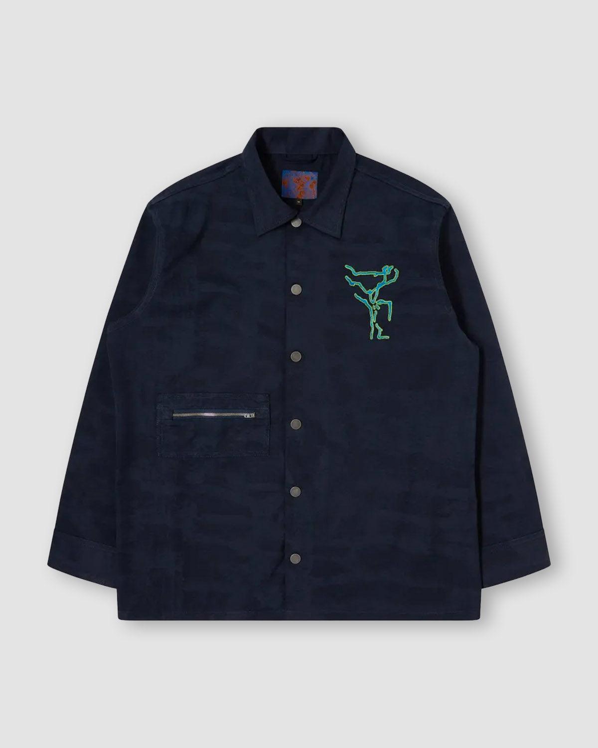 Jonathan Castro Shirt - Blue - EDWIN - Kul og Koks