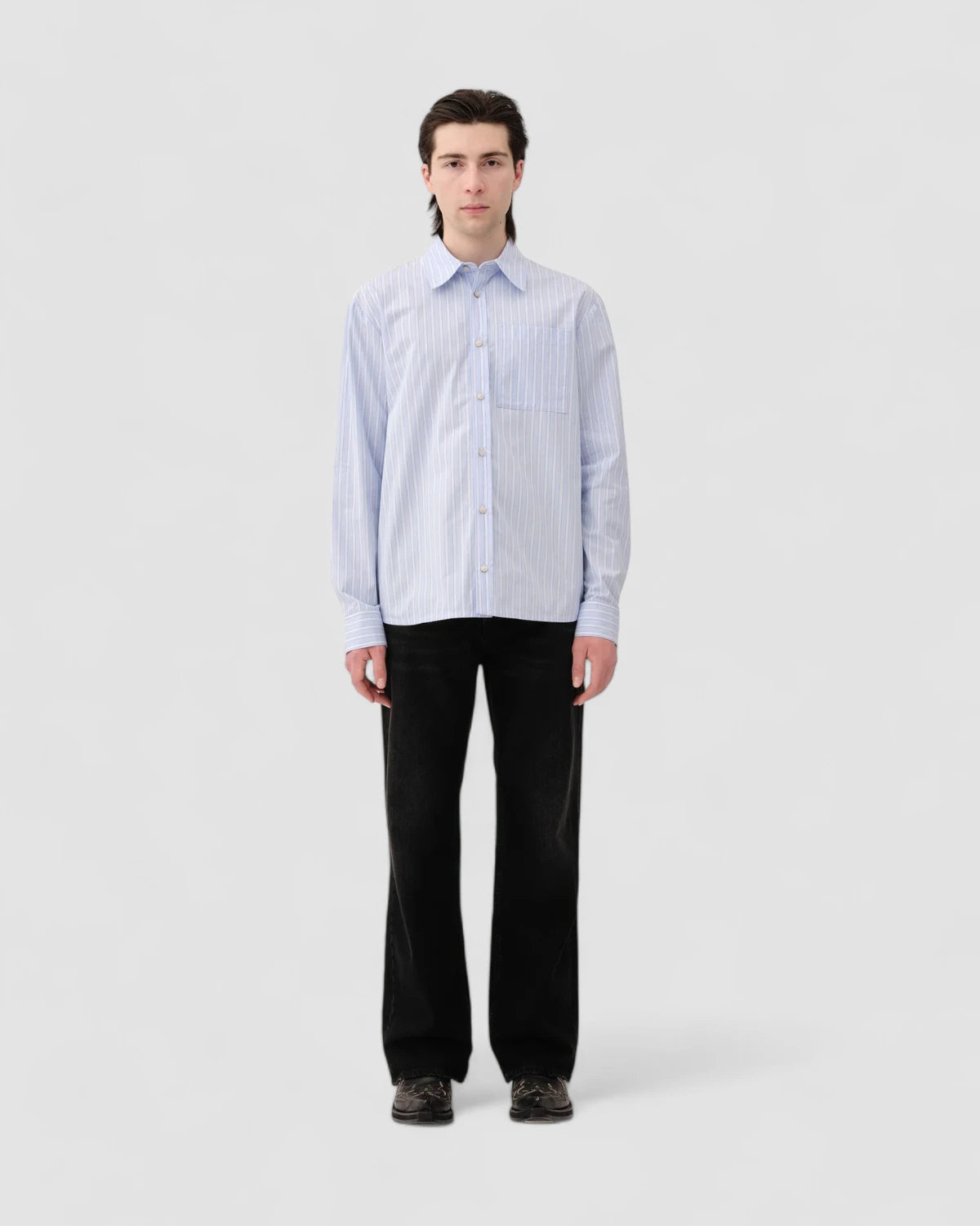 Knox Shirt - Blue Stripe