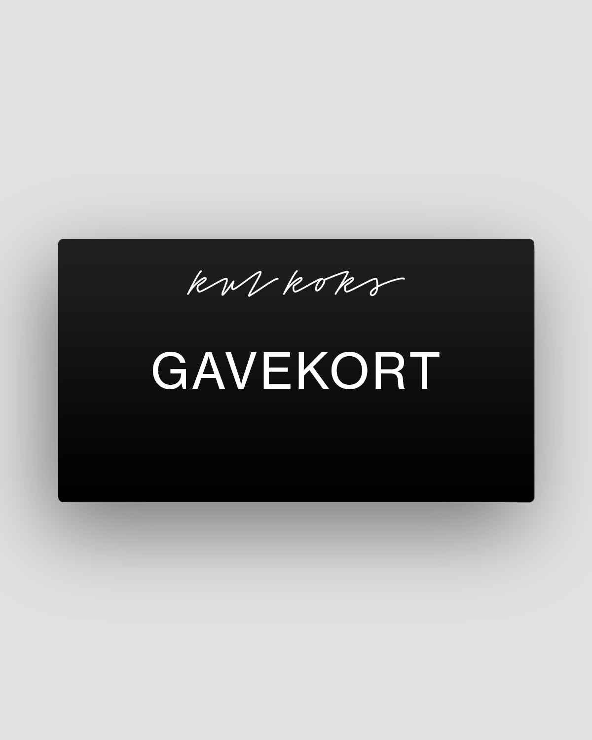 Gavekort