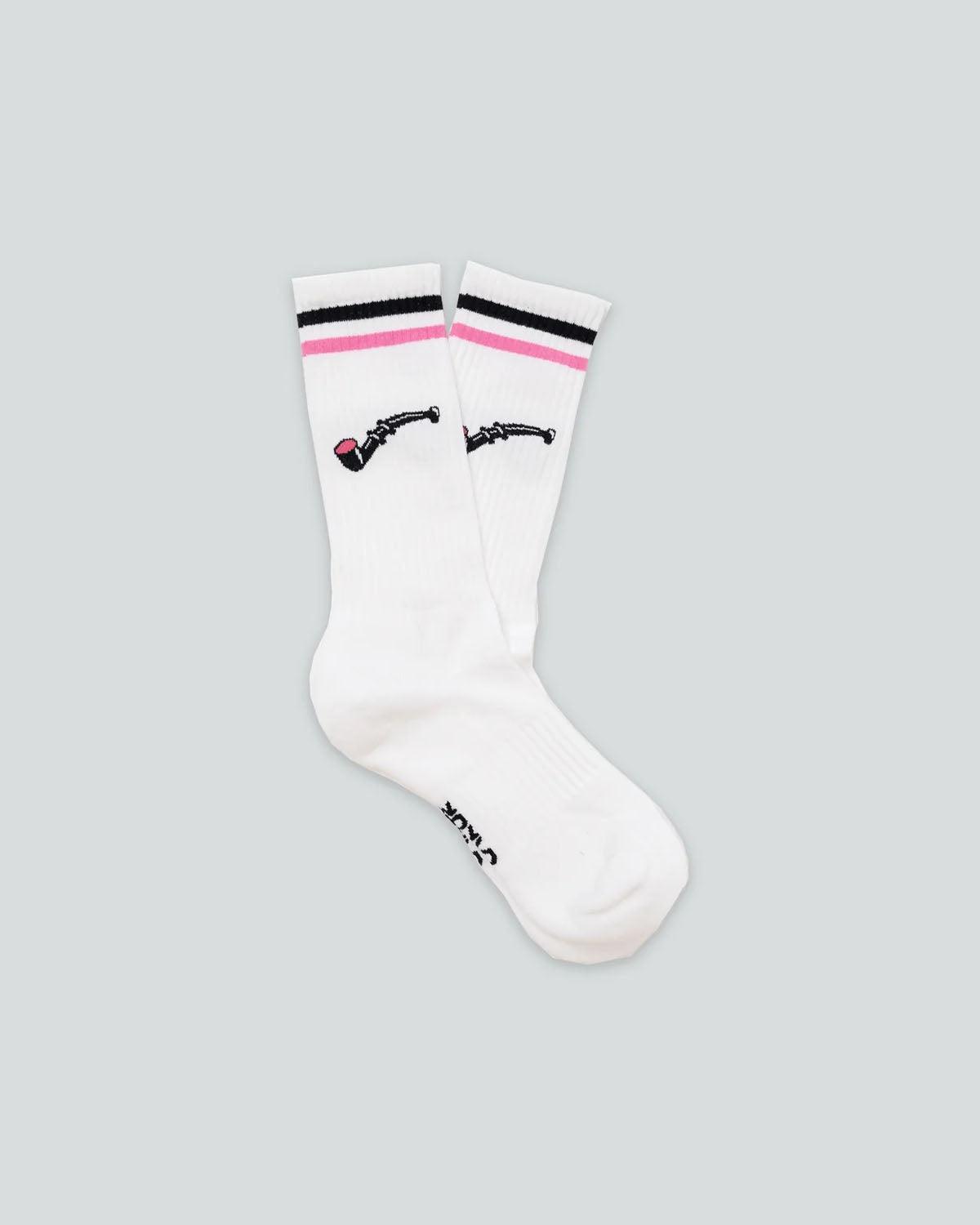 Lakridspibe Socks - White - Lakor - Kul og Koks