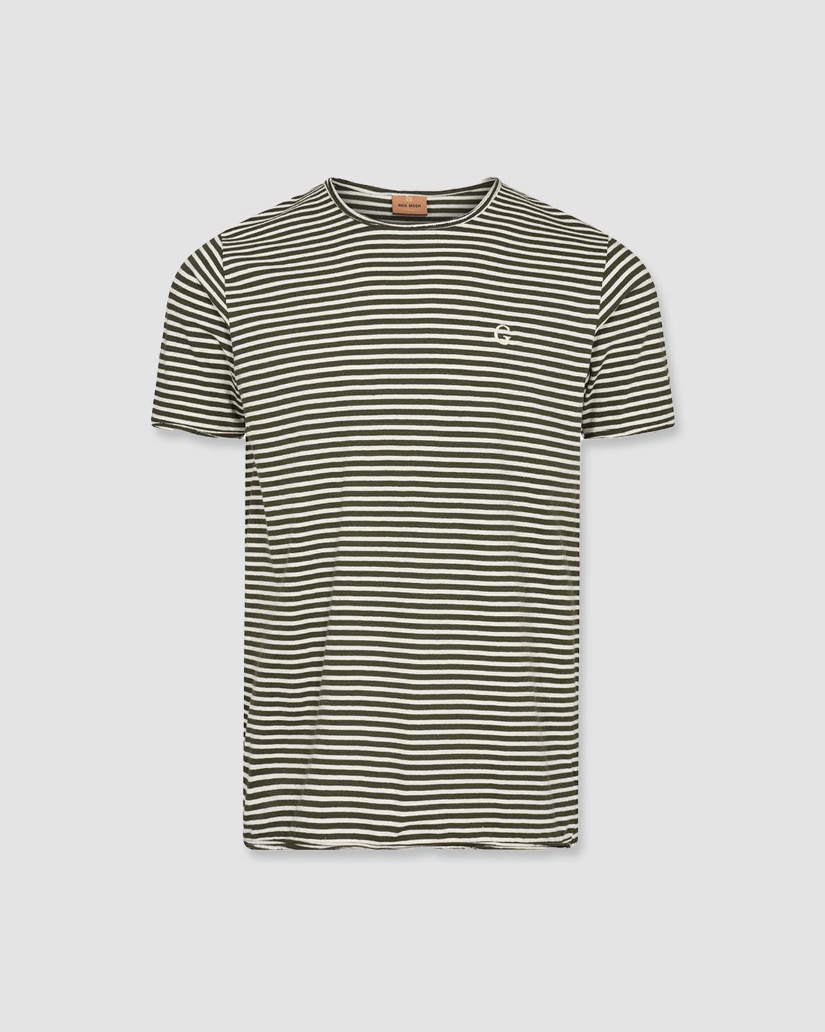 Limone SS Tshirt - Forest Green - Mos Mosh Gallery - Kul og Koks