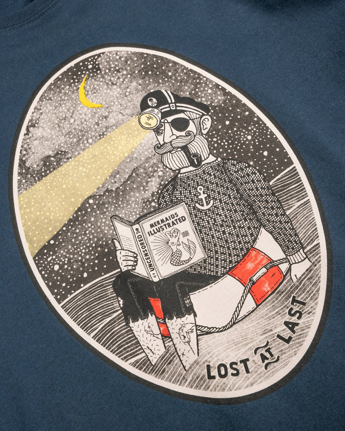 Lost at last t-shirt - Blueberry