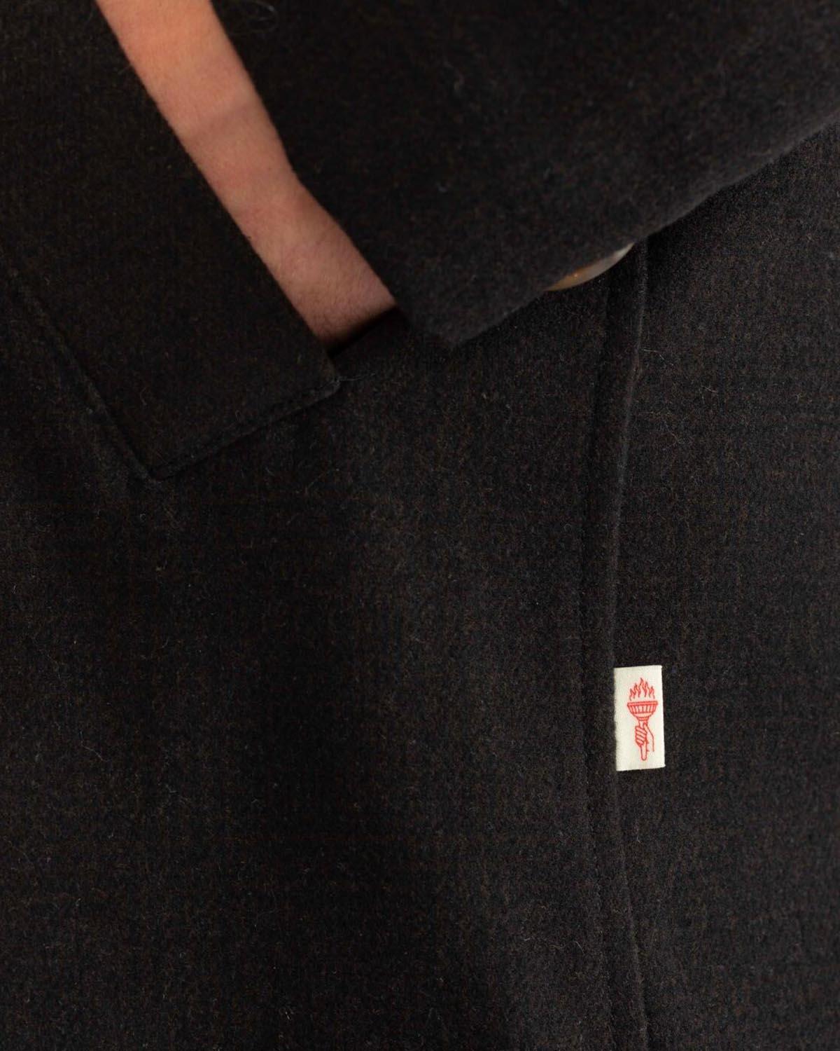 Mac Coat - Black - Revolution - Kul og Koks