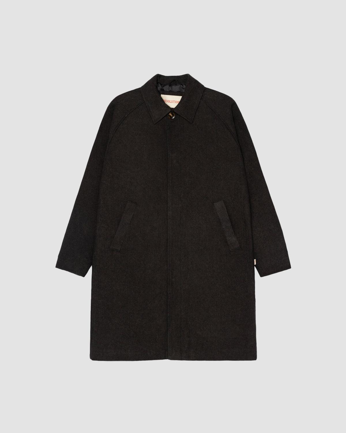 Mac Coat - Black - Revolution - Kul og Koks
