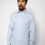 Manny Stretch Shirt - Light Blue