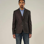 Mason Herringbone Blazer - Warm Camel - Mos Mosh Gallery - Kul og Koks