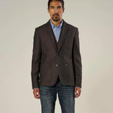 Mason Herringbone Blazer - Warm Camel - Mos Mosh Gallery - Kul og Koks