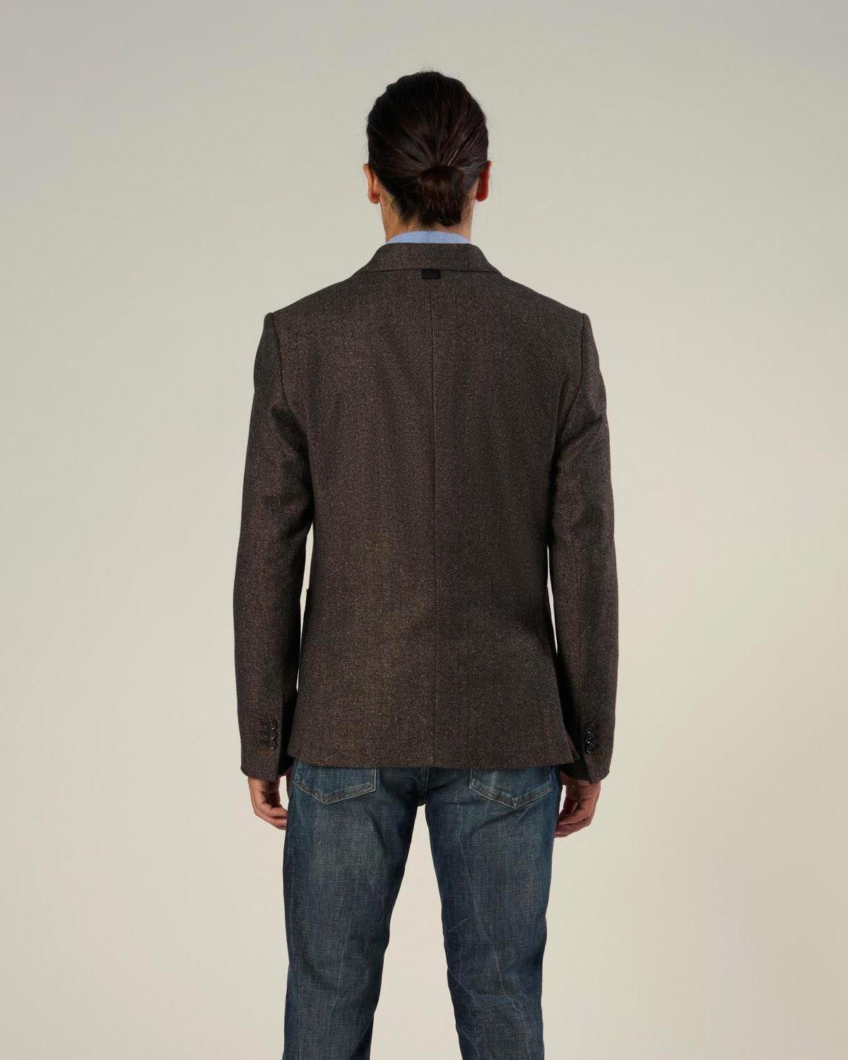 Mason Herringbone Blazer - Warm Camel - Mos Mosh Gallery - Kul og Koks