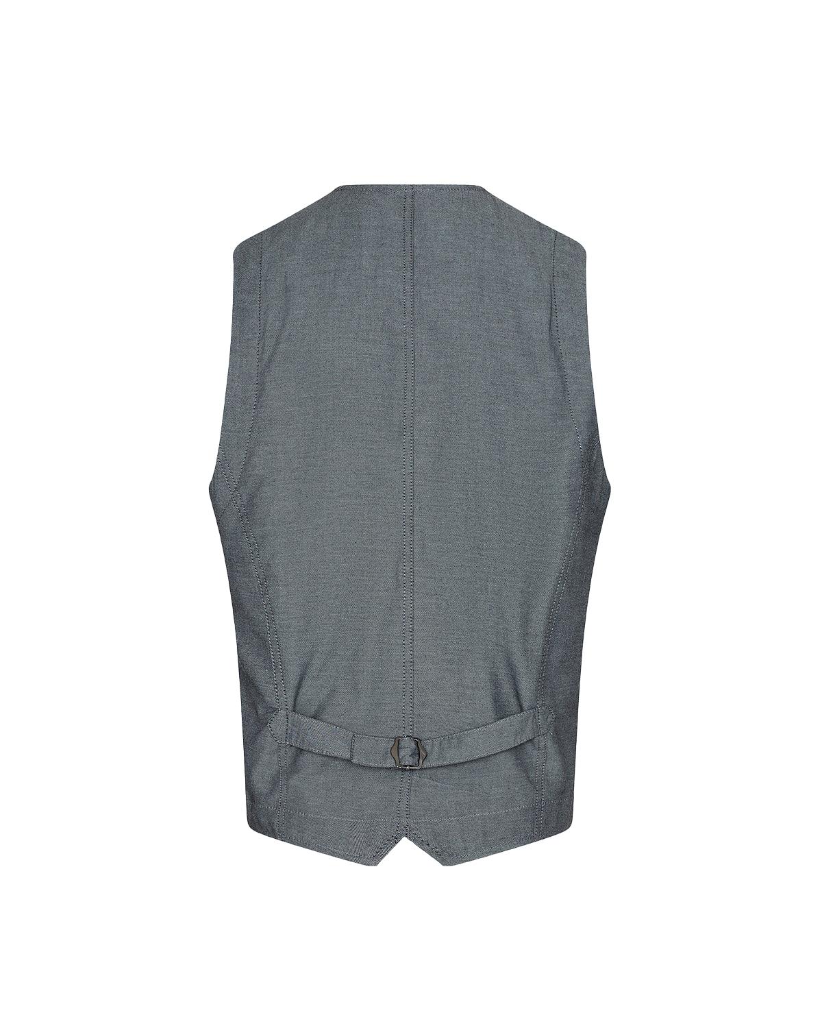 Mason Herringbone Waistcoat - Warm Camel - Mos Mosh Gallery - Kul og Koks