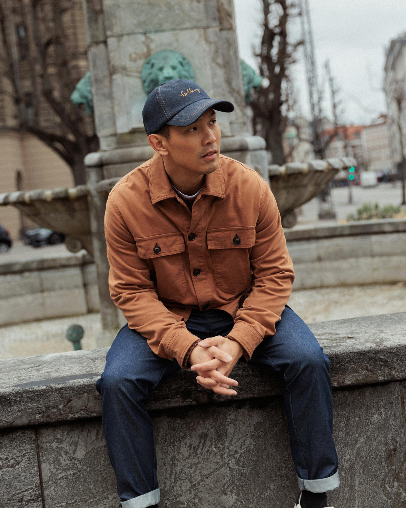 Matteo Overshirt - Burn Camel