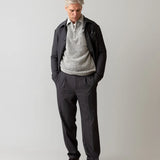 Conor Twill Pants - Grey Melange