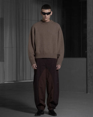 Diamond Crewneck - Coffe Brown