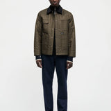 Quilt Chore Jacket - Forest Night